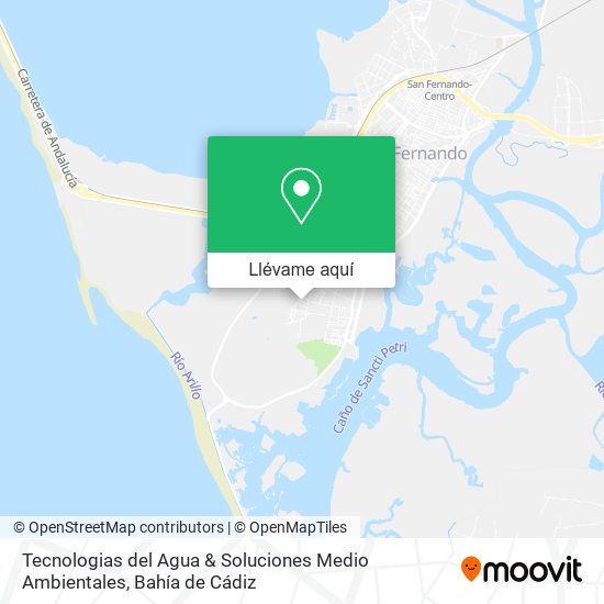Mapa Tecnologias del Agua & Soluciones Medio Ambientales
