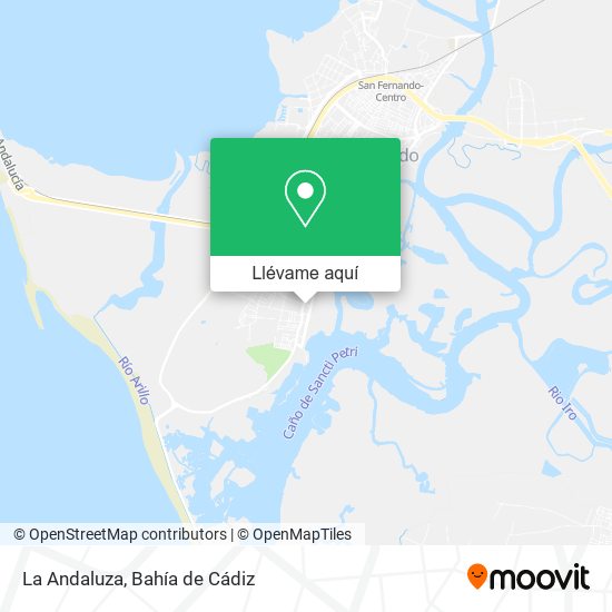 Mapa La Andaluza