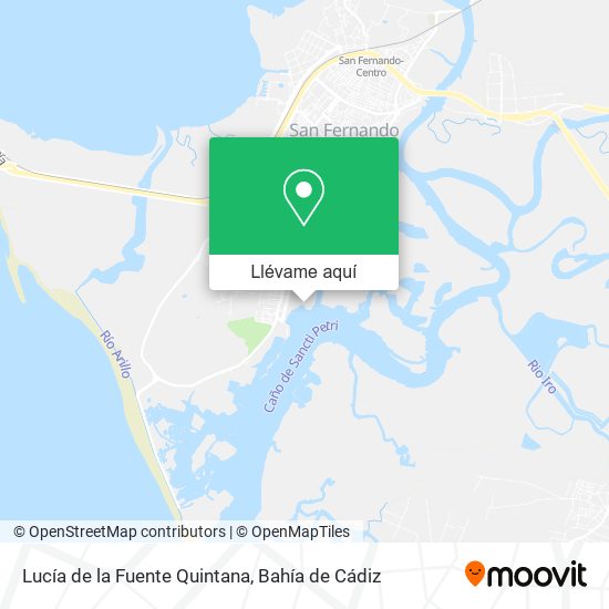 Mapa Lucía de la Fuente Quintana