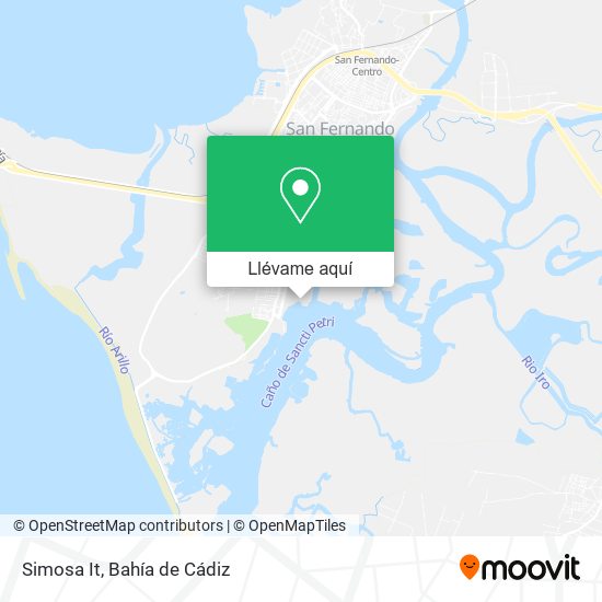 Mapa Simosa It