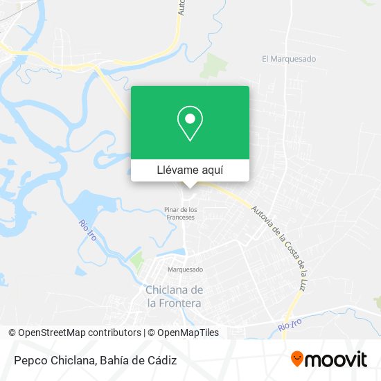 Mapa Pepco Chiclana