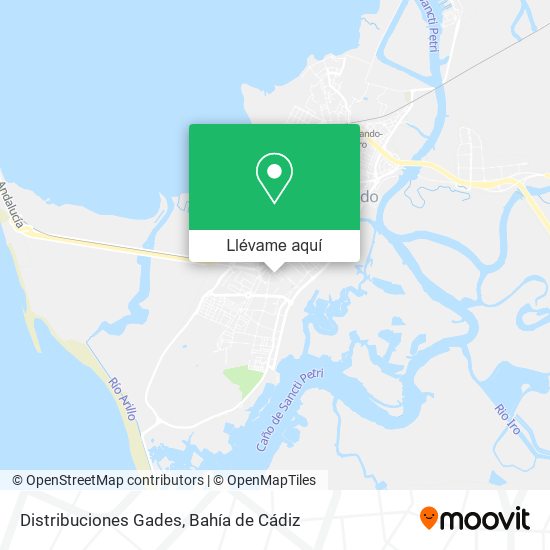 Mapa Distribuciones Gades