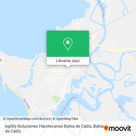 Mapa Agility Soluciones Hipotecarias Bahia de Cádiz