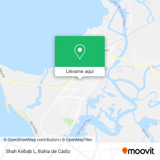 Mapa Shah Kebab L