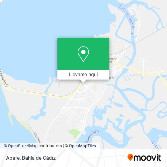Mapa Abafe