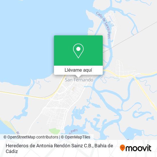Mapa Herederos de Antonia Rendón Sainz C.B.
