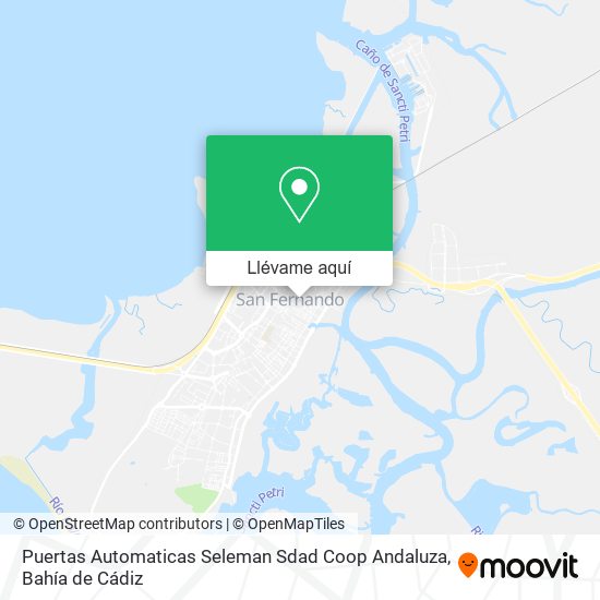 Mapa Puertas Automaticas Seleman Sdad Coop Andaluza