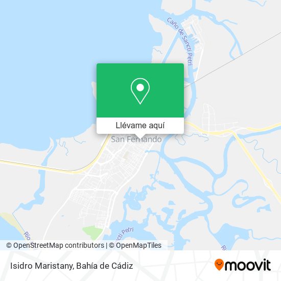 Mapa Isidro Maristany