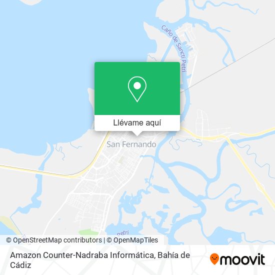 Mapa Amazon Counter-Nadraba Informática