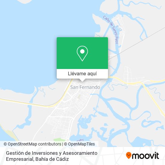 Mapa Gestión de Inversiones y Asesoramiento Empresarial