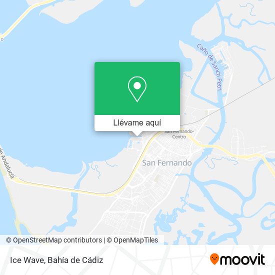 Mapa Ice Wave