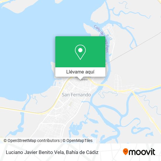 Mapa Luciano Javier Benito Vela