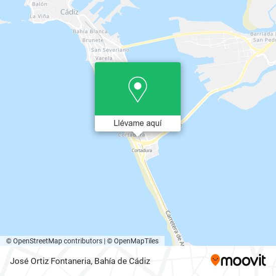 Mapa José Ortiz Fontaneria
