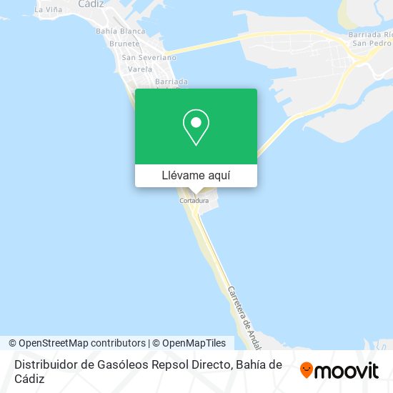 Mapa Distribuidor de Gasóleos Repsol Directo