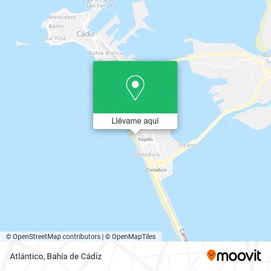 Mapa Atlántico