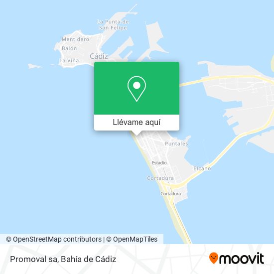 Mapa Promoval sa