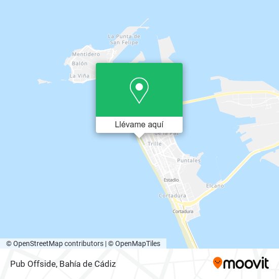 Mapa Pub Offside