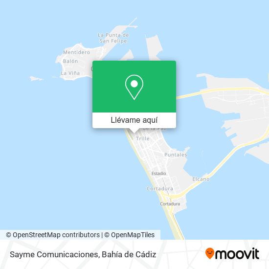 Mapa Sayme Comunicaciones