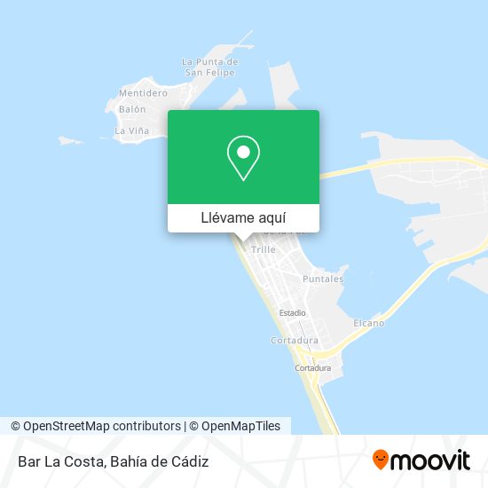 Mapa Bar La Costa