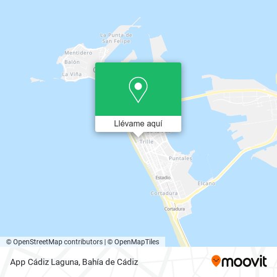 Mapa App Cádiz Laguna