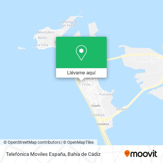 Mapa Telefónica Moviles España
