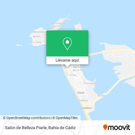 Mapa Salón de Belleza Piarle