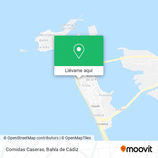 Mapa Comidas Caseras