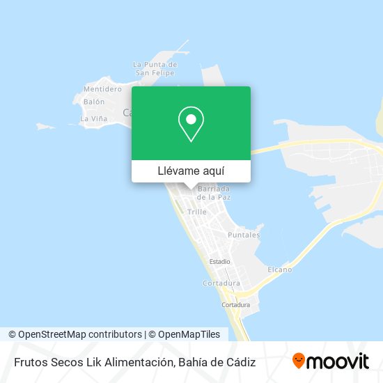 Mapa Frutos Secos Lik Alimentación
