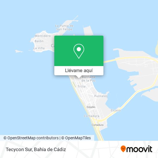 Mapa Tecycon Sur