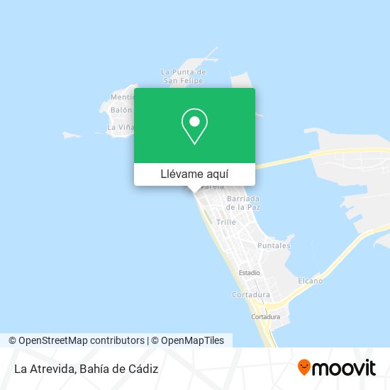 Mapa La Atrevida