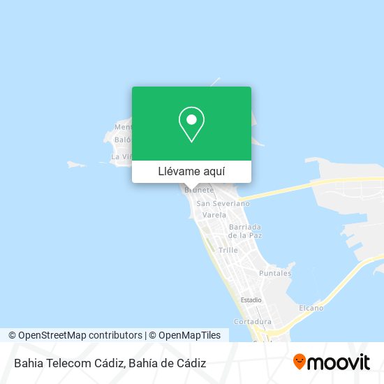 Mapa Bahia Telecom Cádiz