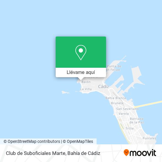 Mapa Club de Suboficiales Marte