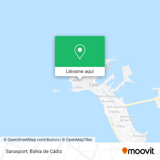 Mapa Sarasport