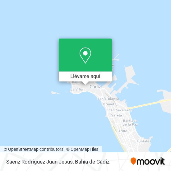 Mapa Sáenz Rodriguez Juan Jesus
