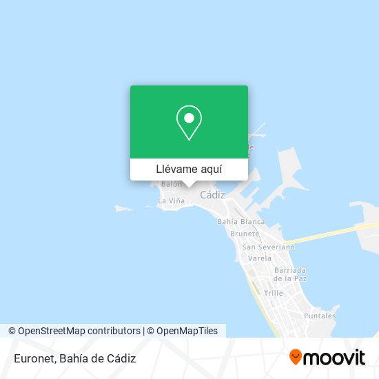 Mapa Euronet