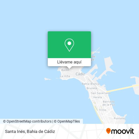 Mapa Santa Inés
