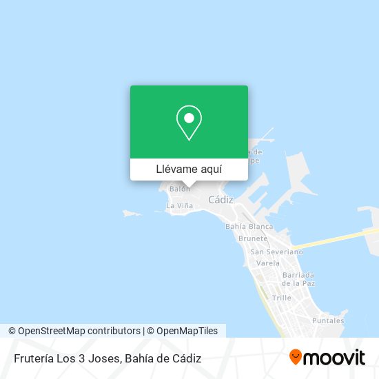 Mapa Frutería Los 3 Joses