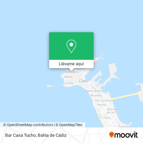 Mapa Bar Casa Tucho
