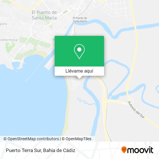 Mapa Puerto Terra Sur