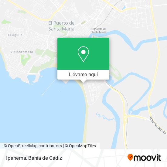 Mapa Ipanema