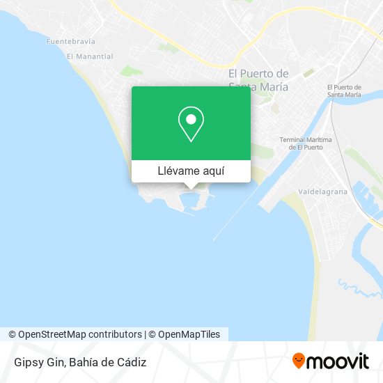 Mapa Gipsy Gin