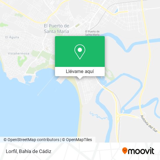 Mapa Lorfil