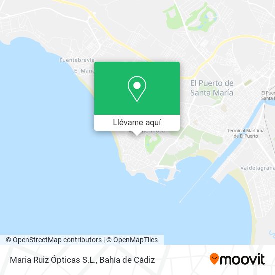 Mapa Maria Ruiz Ópticas S.L.