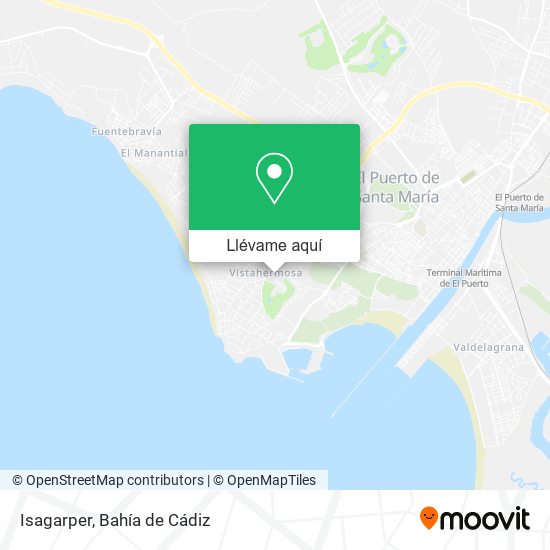 Mapa Isagarper