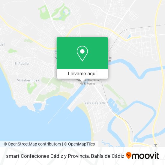 Mapa smart Confeciones Cádiz y Provincia