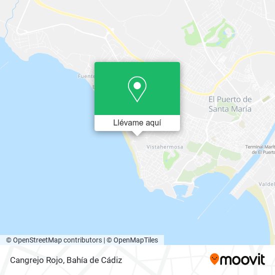 Mapa Cangrejo Rojo