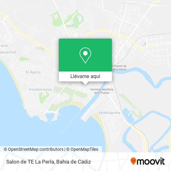 Mapa Salon de TE La Perla