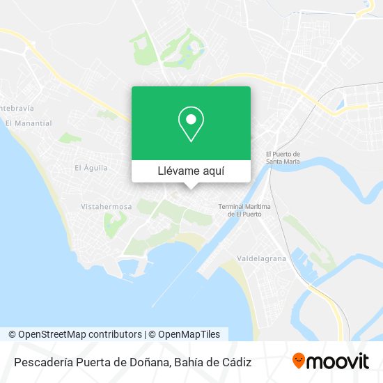 Mapa Pescadería Puerta de Doñana