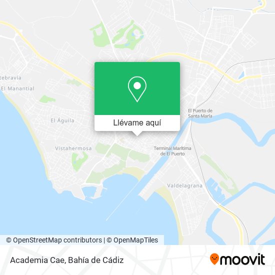 Mapa Academia Cae