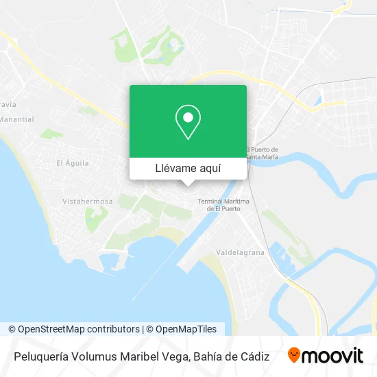 Mapa Peluquería Volumus Maribel Vega